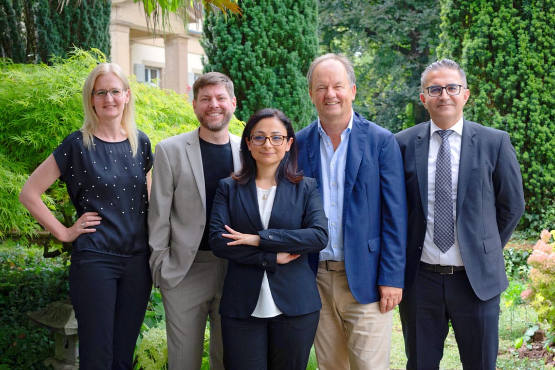 Gruppenbild der Anwälte und Steuerberater der Kanzlei Dr. Wachter, Tisch, Judt & Partner in Heilbronn